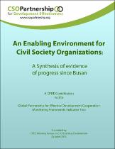 CPDE_Synthesis of Evidence on Enabling Environment cover