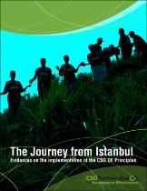 El viaje desde Estambul: Evidencias sobre la aplicación de los prinicipios de la ED de las OSC